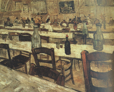Interior of a Restaurant in Arles (nn04)